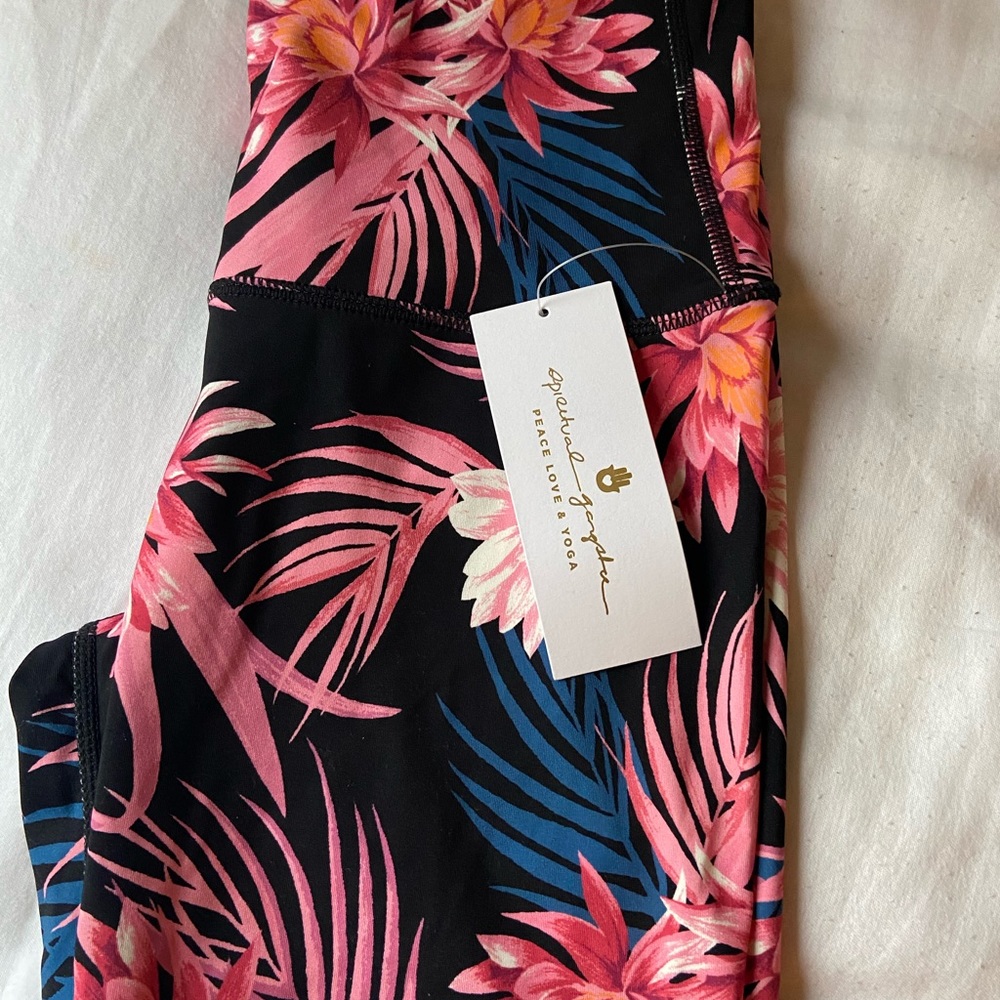 Spiritual Gangster Print Leggings